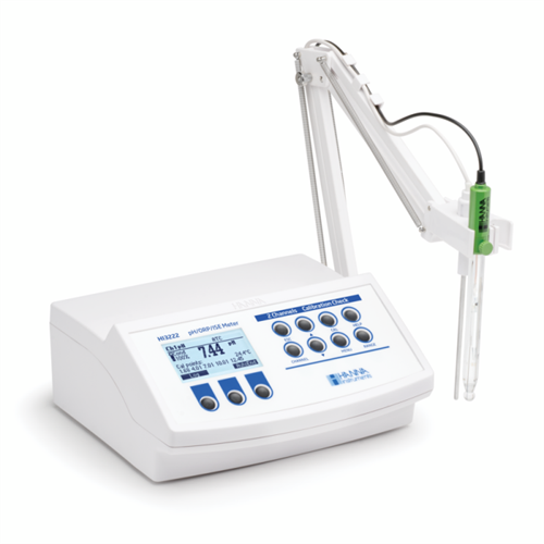 hanna哈纳hi3222 ph / orp / ise / 温度 台式测量仪